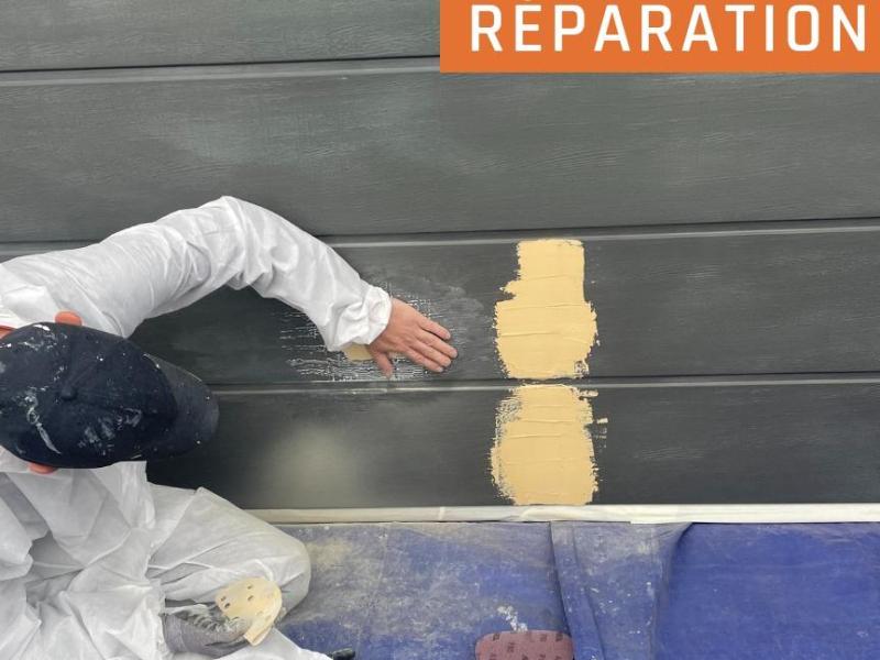 Application de mastic