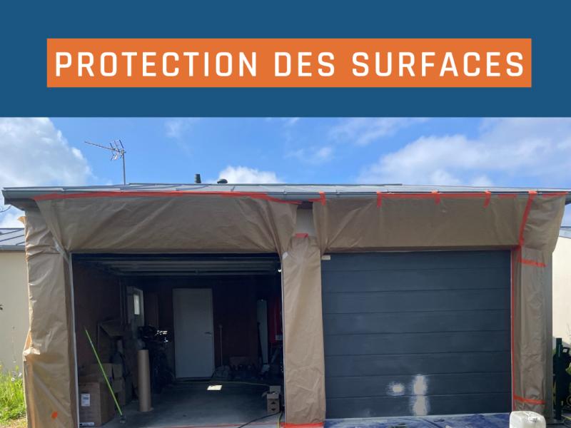 Délimitation des zones à peindre