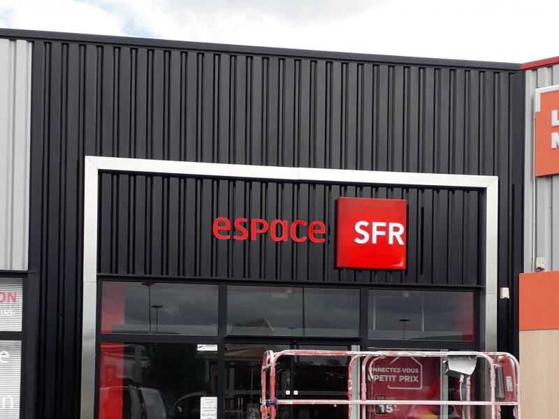 Peinture façade SFR - APRES