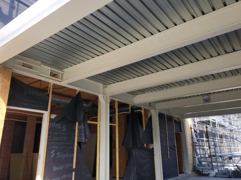 Peinture intumescente - Gare de Pontoise