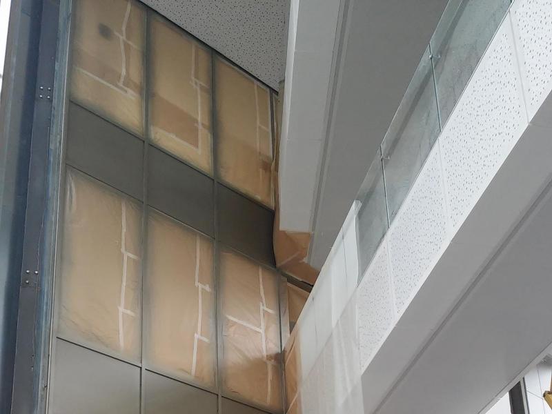 Réalisation peinture chantier hall - PENDANT