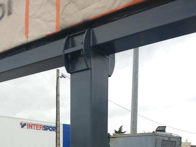 Relaquage panneau publicitaire  - AVANT