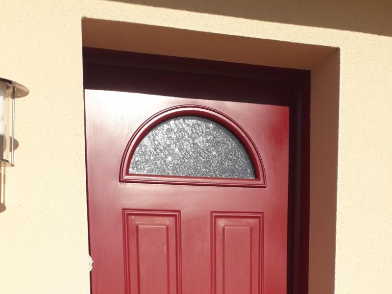 Relaquage porte d'entrée maison - AVANT