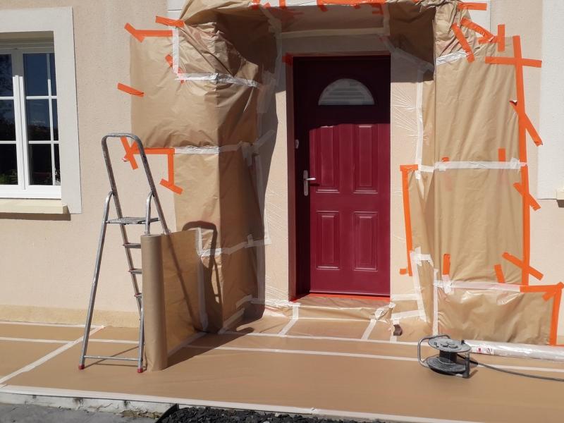 Relaquage porte d'entrée maison - PENDANT