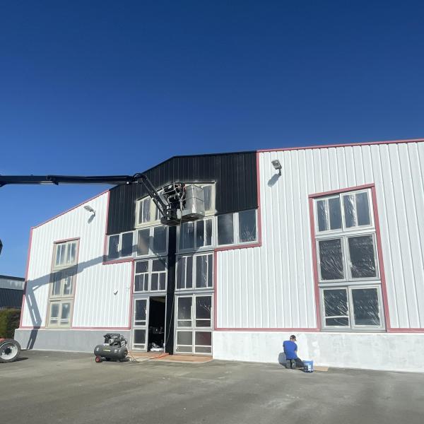 Début de mise en peinture