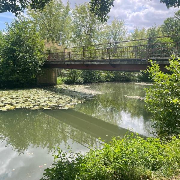 Passerelle avant intervention