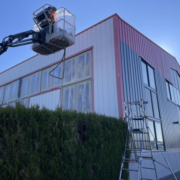 Peinture en hauteur