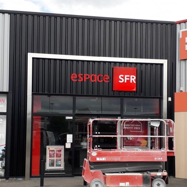 Peinture façade SFR - APRES