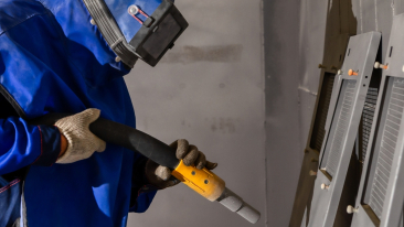 Peinture structures m&eacute;talliques sur site