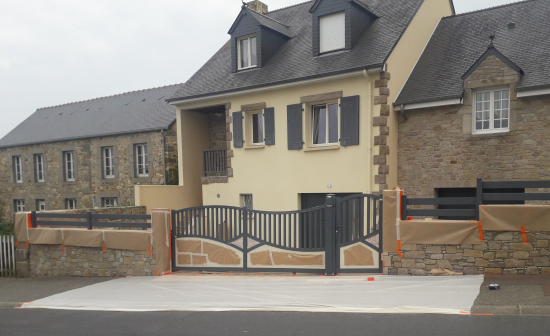 Protection r&eacute;novation peinture cl&ocirc;ture - SDI Peinture