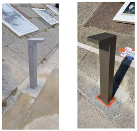 Candélabres en bord de mer : corrosivité très haute